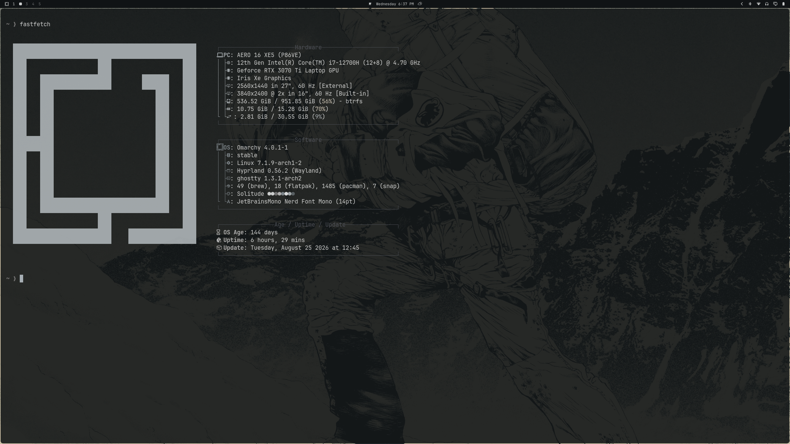 Omarchy Setup